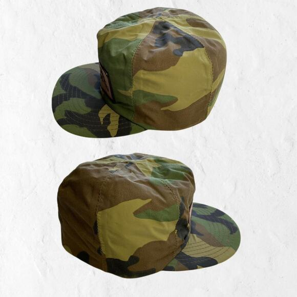 Vtg Camo Gore-Tex Thinsulate Hunting Trucker Cap Workwear Hat - Picture 2 of 4